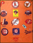 orange baseball logo / sports logo folder