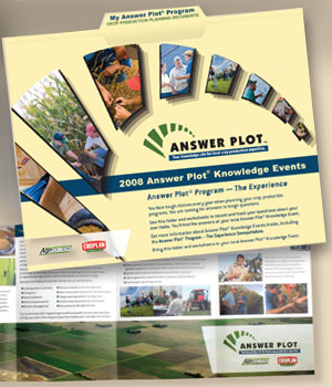 Collateral Designer - Winfield Solutions, LLC - A Land O’Lakes Company - AgriSolutions / CROPLAN GENETICS seed - Event Literature