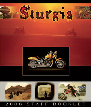 Collateral Designer - Harley-Davidson, Inc. - Staff booklet cover - Sturgis, South Dakota