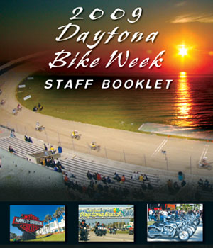 Collateral Designer - Harley-Davidson, Inc. - Staff booklet cover - Daytona, Florida, Daytona bike week