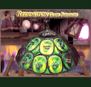 Watertown Web Site design and build - JayRedingtonGlass.com - Redington Glass Furnaces